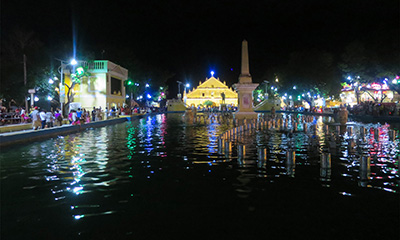 Dancing Fountain in Vigan, Ilocos Sur